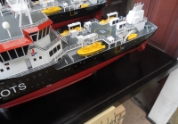 customized model of 81.5m Pilots Boat